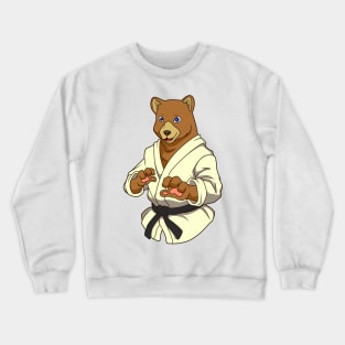 Comic Bear Does Judo Crewneck Sweatshirt